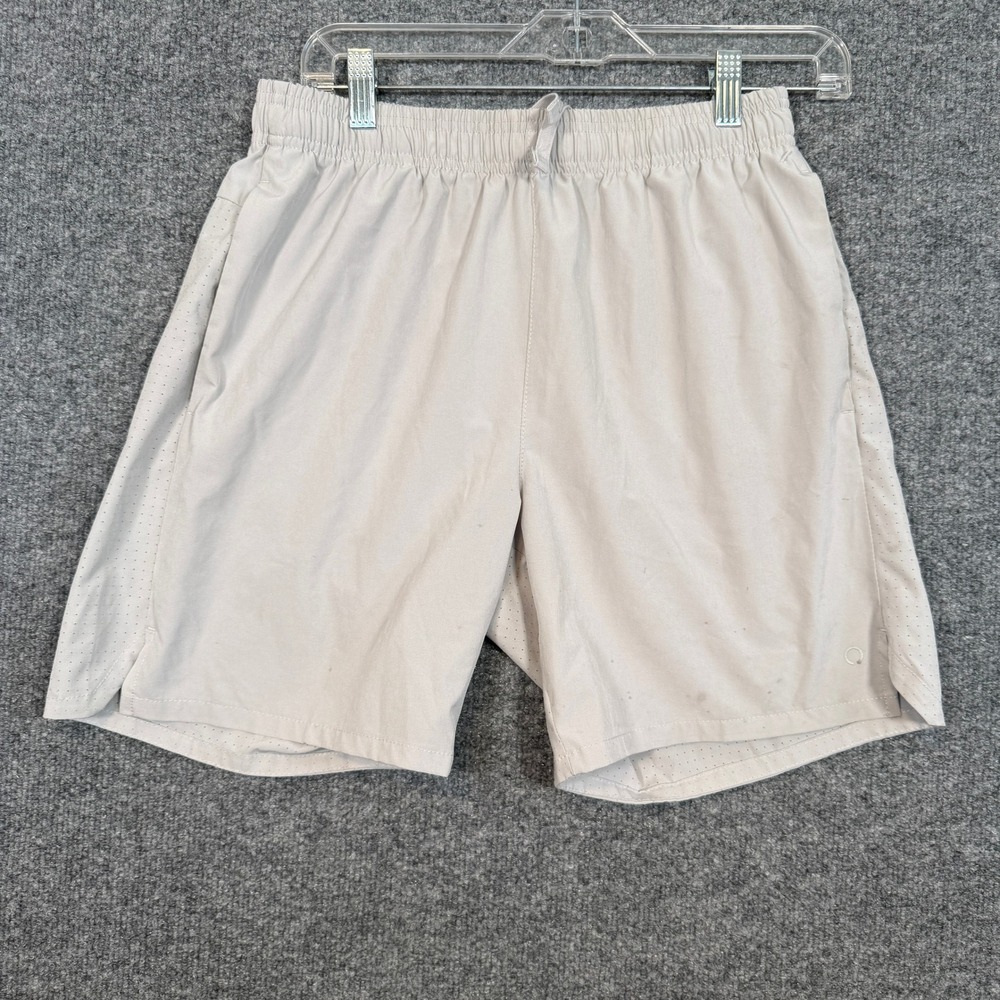 Skora Training Shorts Mens Medium Gray Perforated Mesh‎ Breathable Running Gym